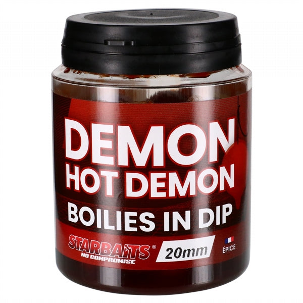 Starbaits Hot Demon Boilies In Dip