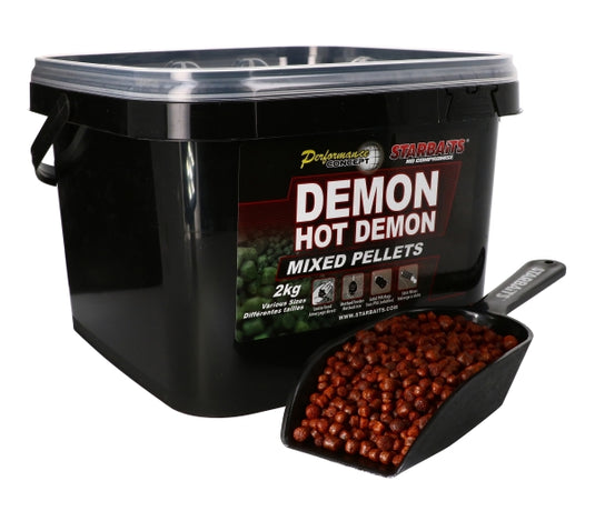 Starbaits Pellets Hot Demon Mixed 2kg
