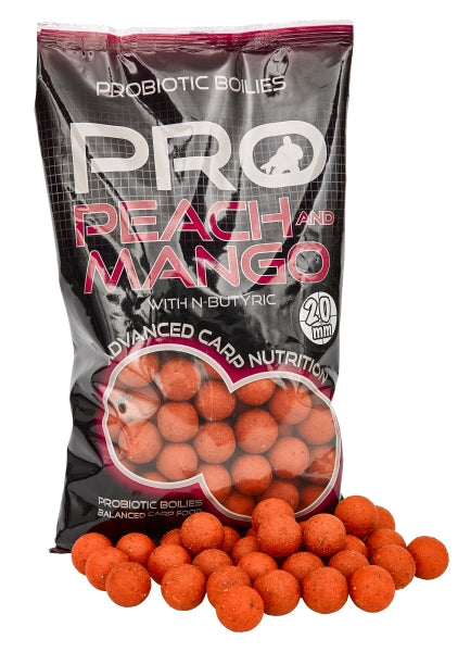 Starbaits Probiotic Boilies Peach & Mango