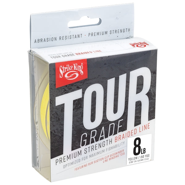 Strike King Tour Grade Braid Yellow