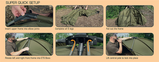 BUNDLE Fox Frontier XD + Inner Dome (Capsula Interna) + Camo Mozzy Mesh + Vapour Peak + Overwrap (Sovratelo)