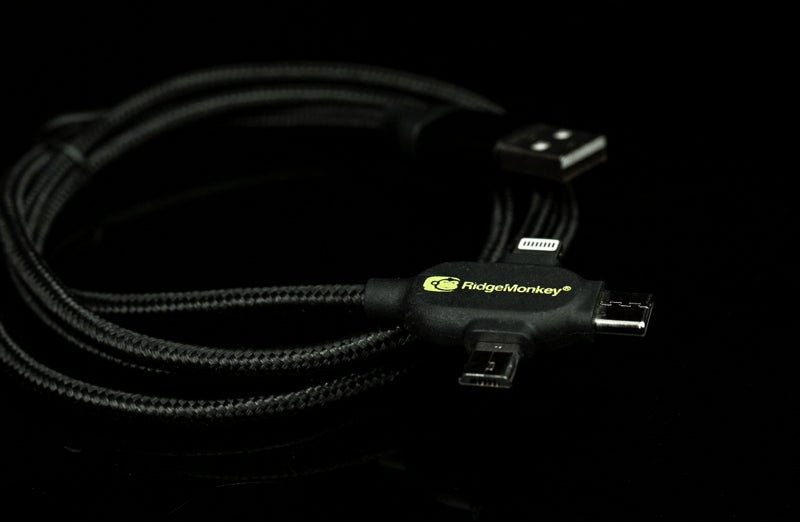 Carica immagine in Galleria Viewer, Ridge Monkey Vault Usb-A To Multi Out Cable 1mt
